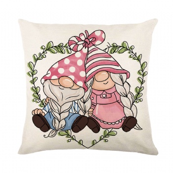 Spring print pillowcase